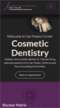 Mobile Screenshot of cosmeticdentistsanmateo.com